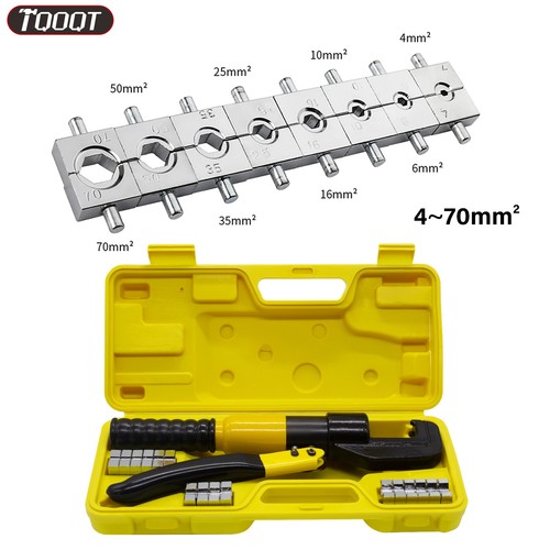 Hydraulic crimping tool set - hydraulic,