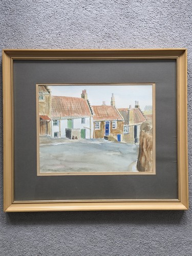 Vintage original watercolour - vintage,