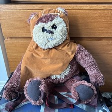 Disney Star Wars Wicket Ewok Backpack Buddies Plush 24”