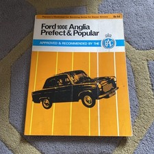 Ford 100E Anglia Prefect & Popular Car Servicing Book for Owner Driver