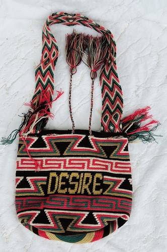 Authentic 100 wayuu mochila - 100%,
