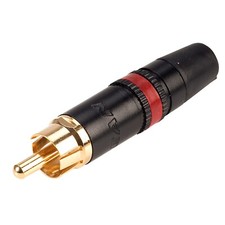 REAN Gold Phono RCA Plugs