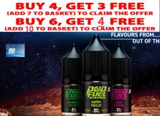 Pod Fuel Salts 10ml Nic Salt