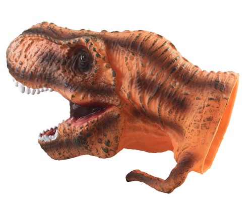 Rex dinosaur hand puppet - dinosaur,