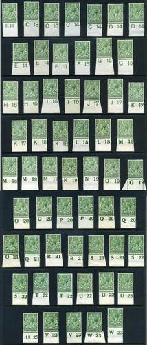 1912 kgv royal cypher d - royal, ½d