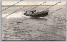 Antique Postcard Mascot Motor