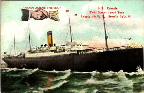 White star cymric ocean - white, ss