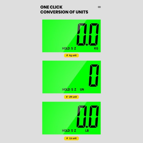 Digital crane scale 1000kg - digital,