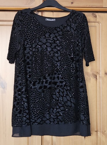 Bonmarche sparkly velour - sparkly,