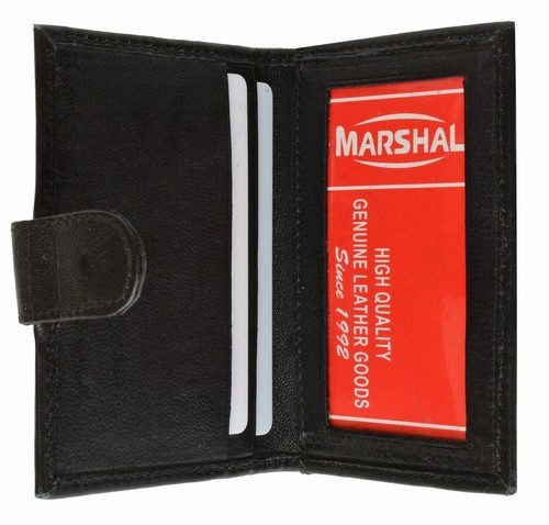 New black leather card - new,