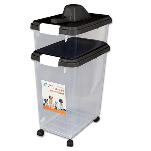 Rolling pet food storage - pet,