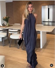 ZARA NEW WOMAN MIDI HALTER