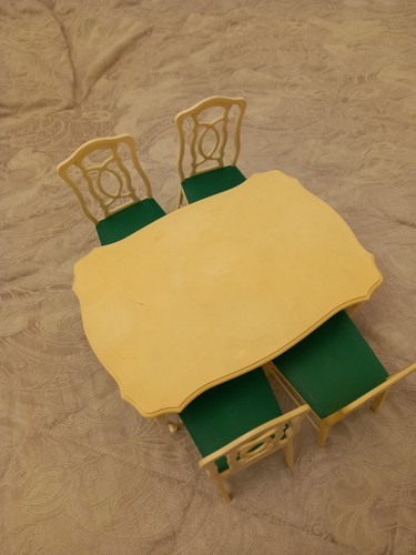 Vintage sindy dining table - vintage, and