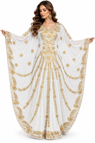 Stylish georgette new moroccan - stylish,