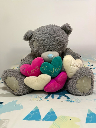 You tatty teddy grey - me,