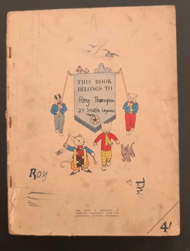 Rupert annual 1949 coverless - annual,