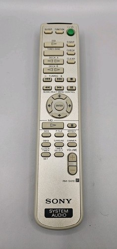 Sony sx10 system audio md - rm-sx10,