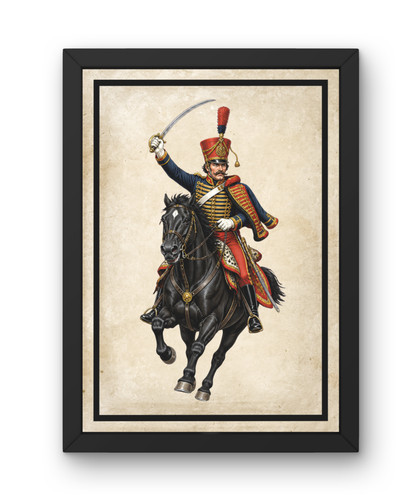 Napoleonic cavalry hussar - cavalry,