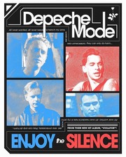 DEPECHE MODE POSTER PRINT WALL