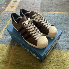 Adidas Originals Superstar Vintage Brown And Black Pony Hair UK10