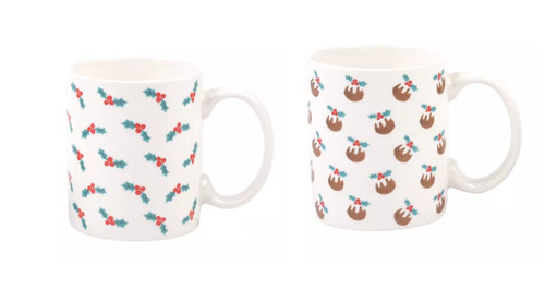 Set christmas mugs - of, x