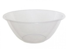 PLASTIC MIXING BOWLS CLEAR Set
