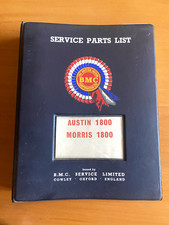 Austin Morris 1800, Wolseley 18/85 Service Parts List (AKD 5040 & 5041)