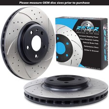 FRONT DRILLED GROOVED 320mm