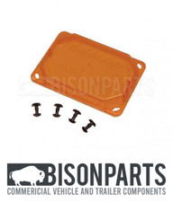 +GENUINE RUBBOLITE TRUCKLITE AMBER LID TO FIT 111/ JUNCTION BOX 3144