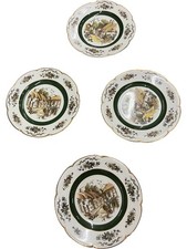 Ascot Service Wall Plates by Wood and Sons Decorative Set