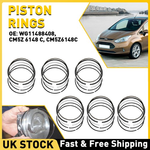 Engine piston rings set - rings, for