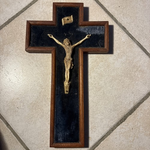 Antique crucifix in - crucifix,