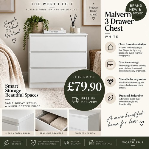 Malvern drawer chest - malvern, 3