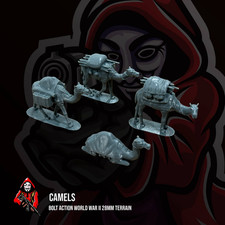 Camels Bolt Action World War II 28mm Wargaming