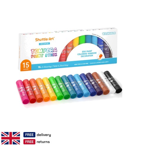 Kids tempera paint sticks - kids,