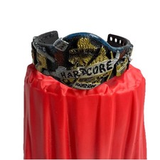 WWE WWF hardcore figure belt Mattel elite Attitude Era Custom Painted