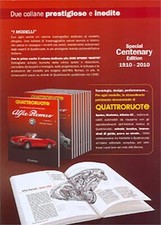 Alfa Romeo The Centenary Collection Four Wheel Hachette PAPERS Models