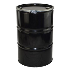 Oil diesel water drum - open, top