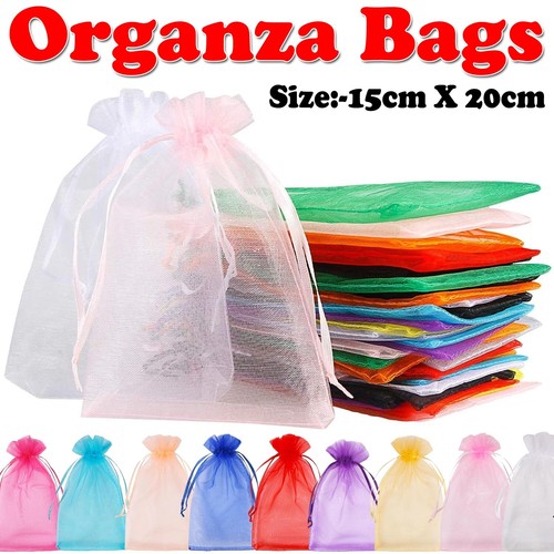 100 500pcs organza gift bags - 100-500pcs,