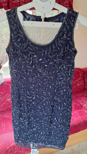 Monsoon navy blue - , glitzy