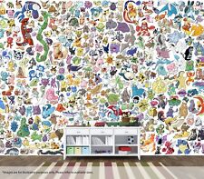 Pokemon Characters Wall Mural