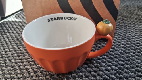 Starbucks pumpkin mug - starbucks,