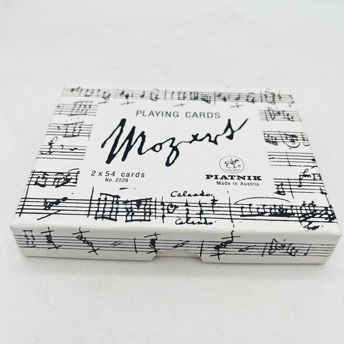 Mozart playing cards - mozart,