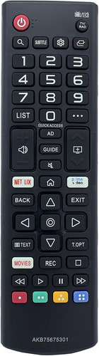 Akb75675301 remote control - akb75675301,