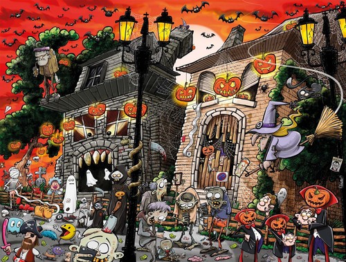 Chaos halloween 1000 piece - on,