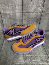 Marc Jacobs Women's The Jogger Trainers Amethyst Purple Orange BN Uk 3 Shoes 3uk