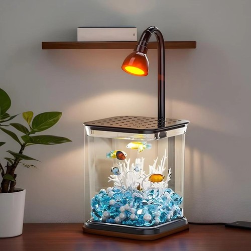 Desktop fish tank breathable - fish,
