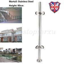 Corner post glazing balustrade - post,