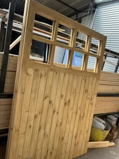 Wooden Side Hinged Garage