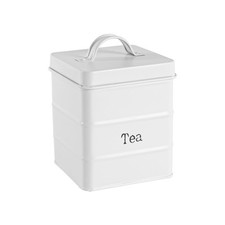 Tea Storage Canister Metal